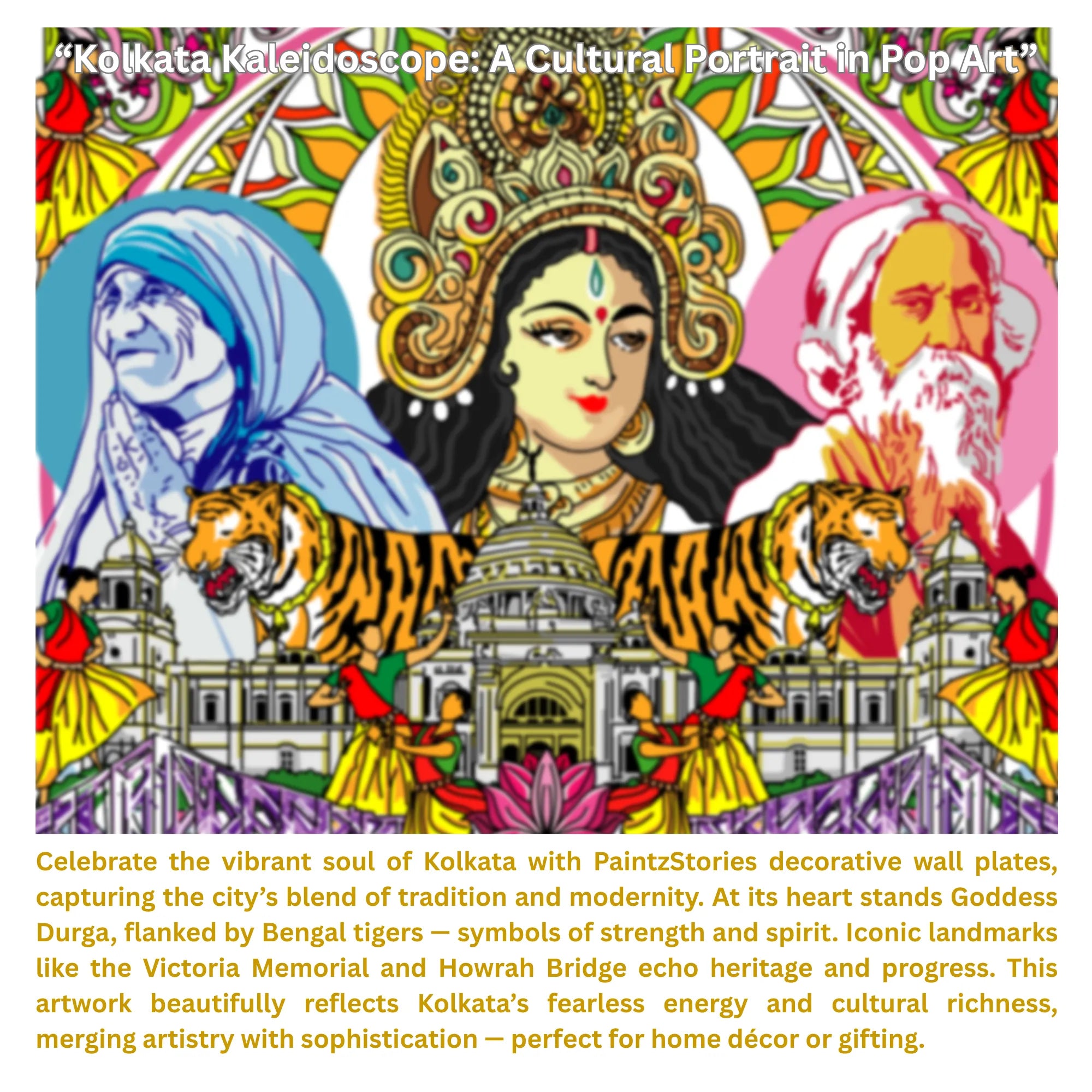 Story card Kolkata Kaleidoscope artwork