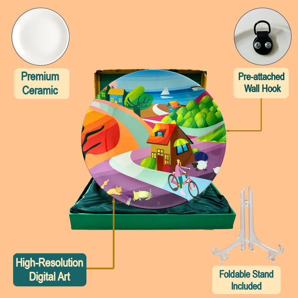 Serenade On The Hilltop box contents with hook stand