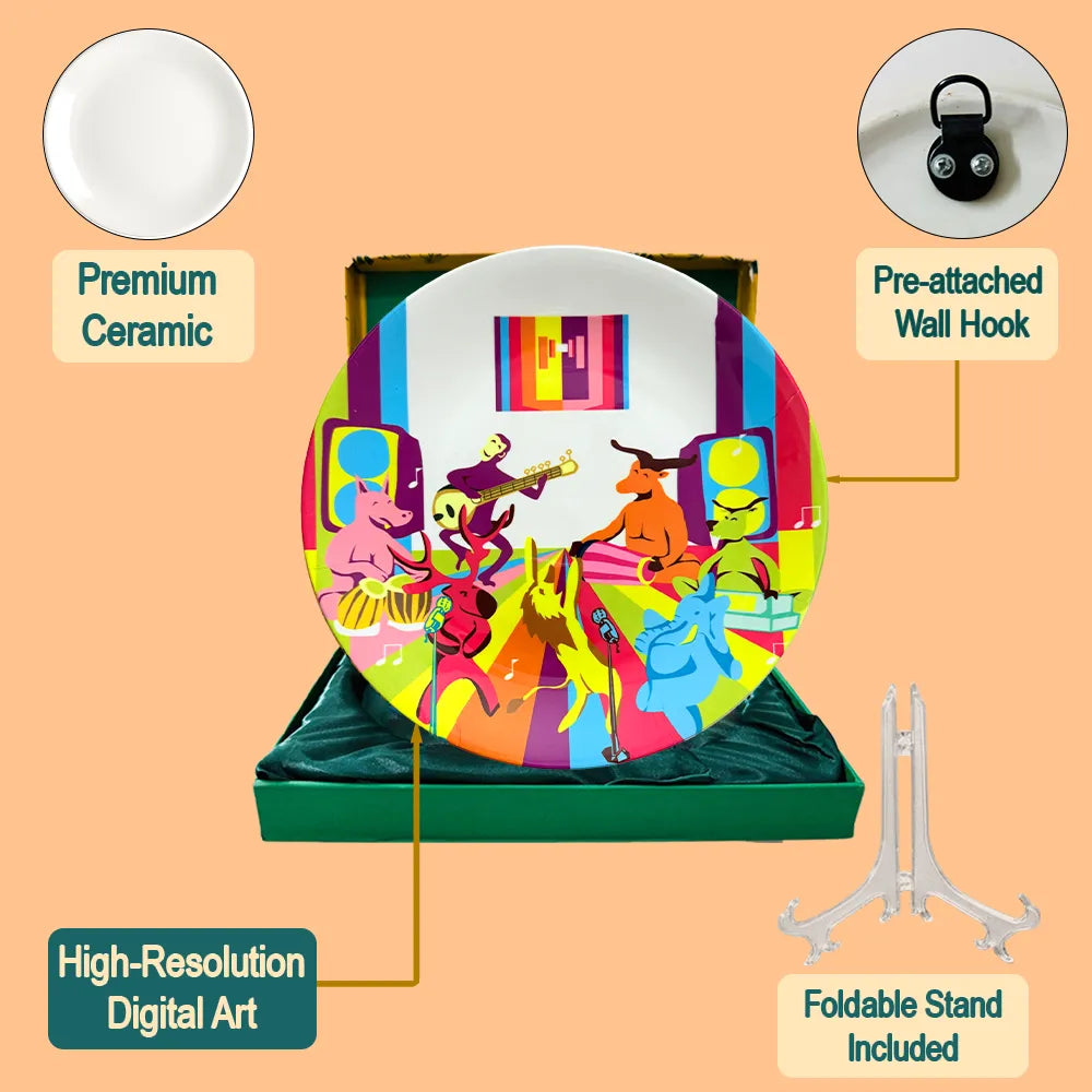 Traditional Musical Animals box contents