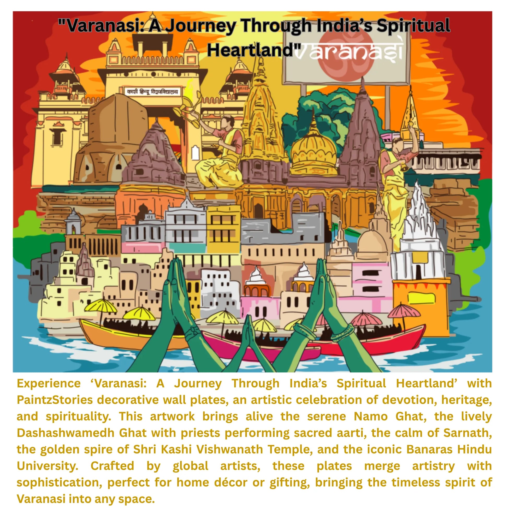 Story card Varanasi artwork