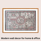 Ram Sita Story Madhubani art in modern home decor
