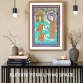 Gautam Buddha Journey wall decor display