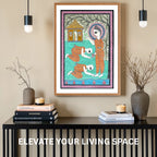 Gautam Buddha Journey wall decor display