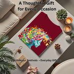 Embracing Colourful Creativity in Life artistic t-shirt gift for women, birthdays and special occasions