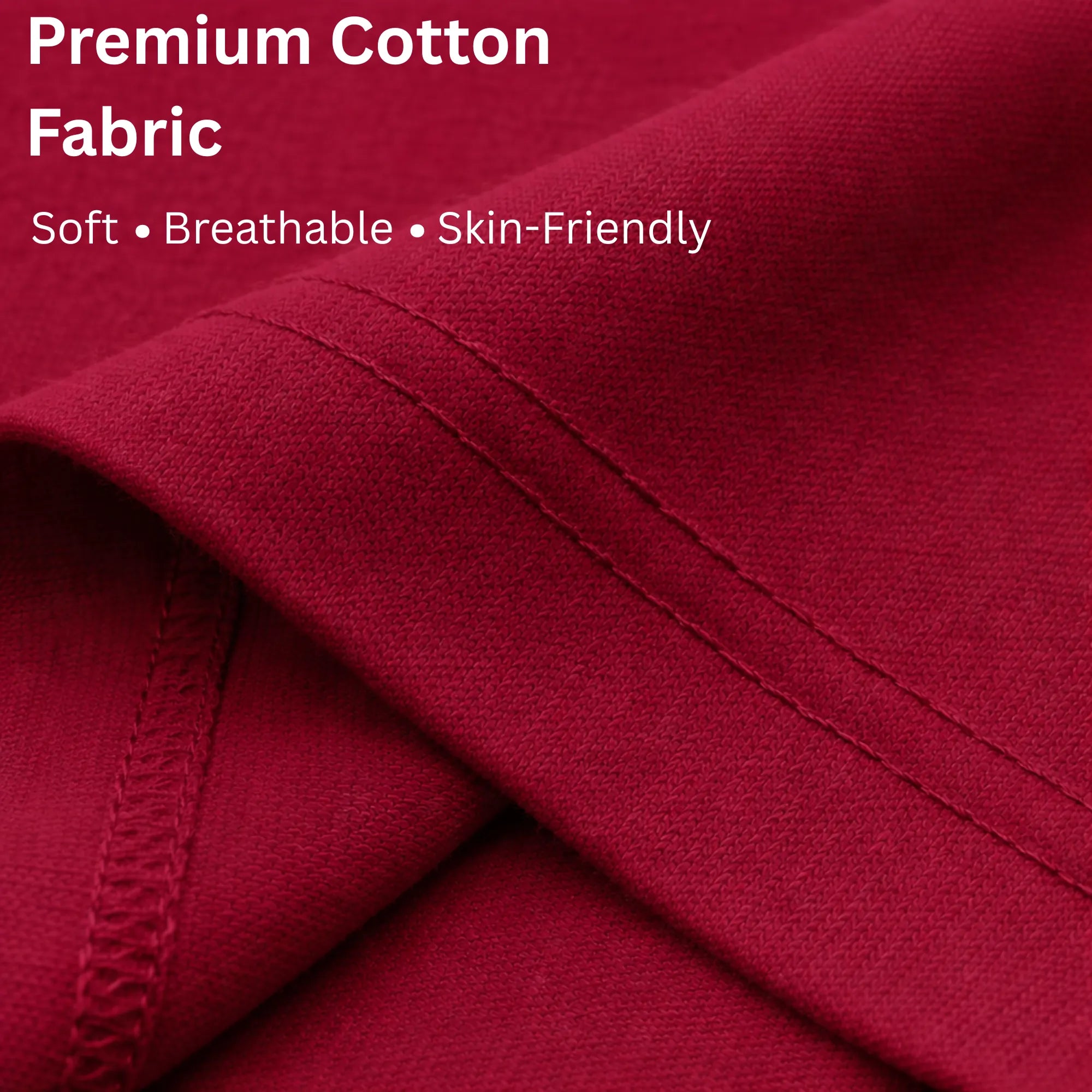 Premium cotton fabric detail of Embracing Colourful Creativity in Life women's t-shirt