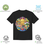 Features of Celebrating India's Rich Culture and Heritage unisex t-shirt including premium print and comfort fit