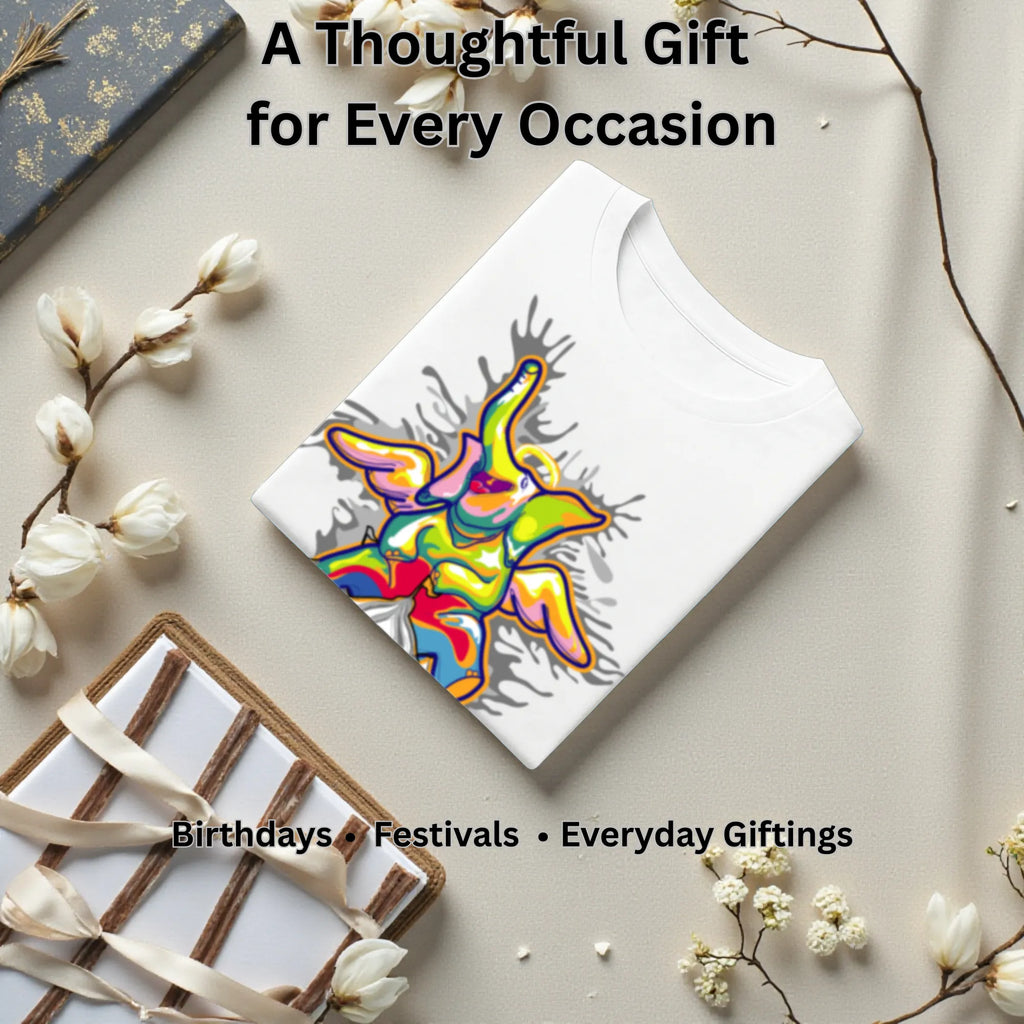 Sourire De La Mort artistic t-shirt gift for art lovers, birthdays and special occasions