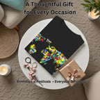 The Humanity Map artistic t-shirt gift for art lovers, birthdays and special occasions