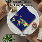 The Humanity Map artistic t-shirt gift for art lovers, birthdays and special occasions