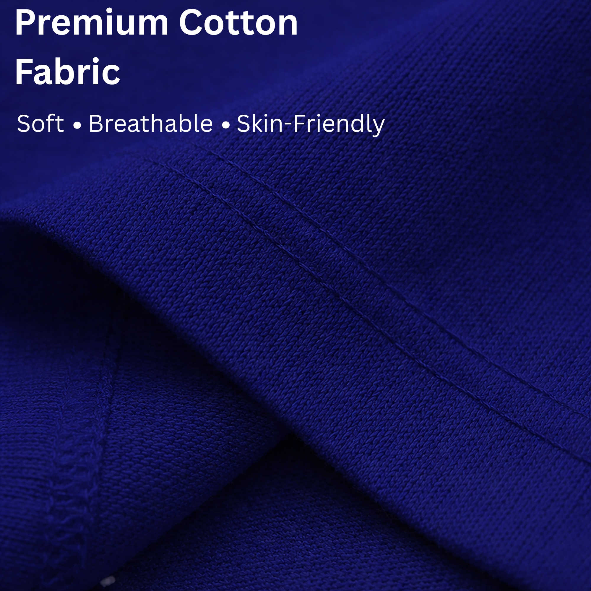 Premium cotton fabric detail of Wild Man's Intention men's graphic t-shirt