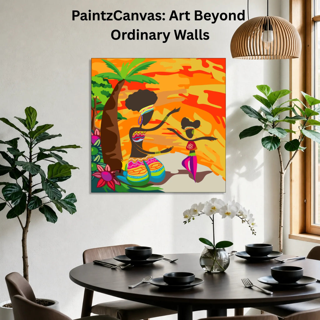 PaintzCanvas premium canvas wall art collection by PaintzStories for home decoration