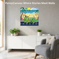 PaintzCanvas premium canvas wall art collection by PaintzStories for home decoration