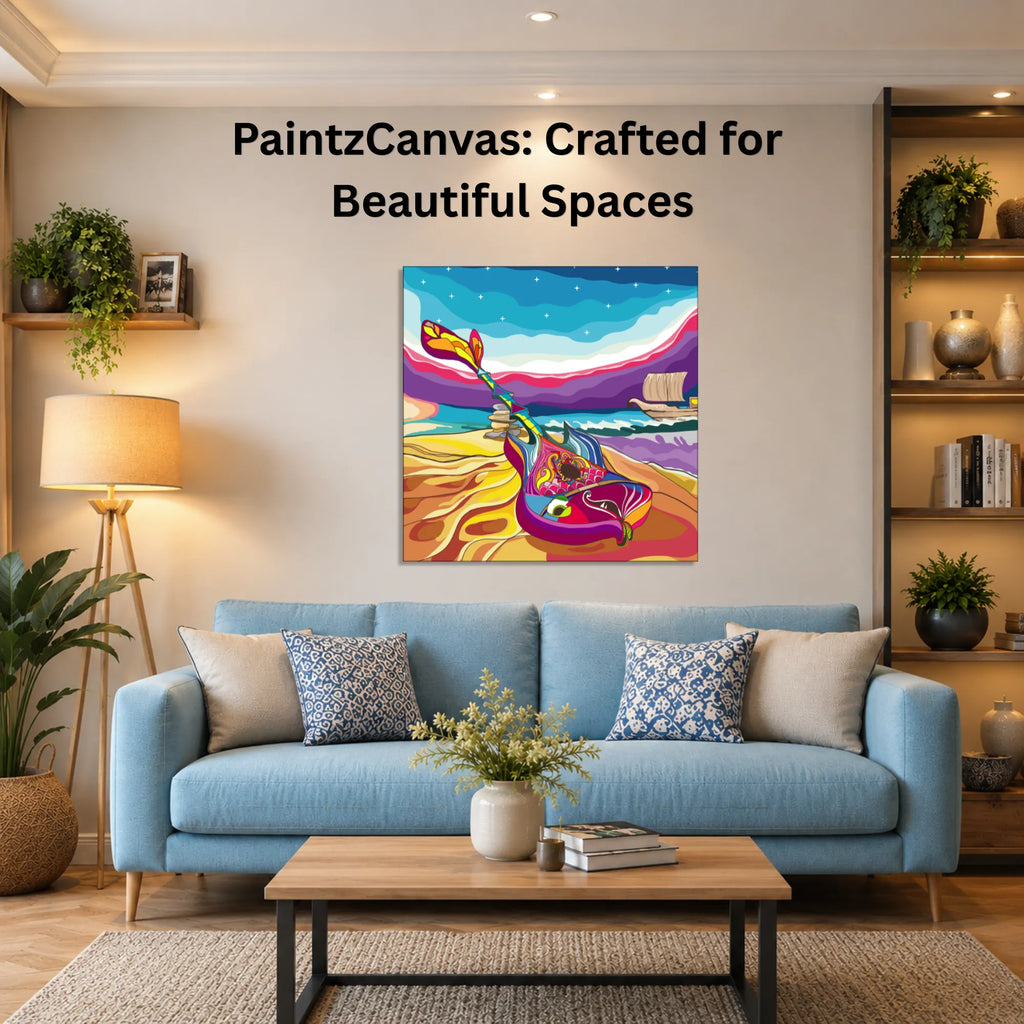 PaintzCanvas premium canvas wall art collection by PaintzStories for home decoration